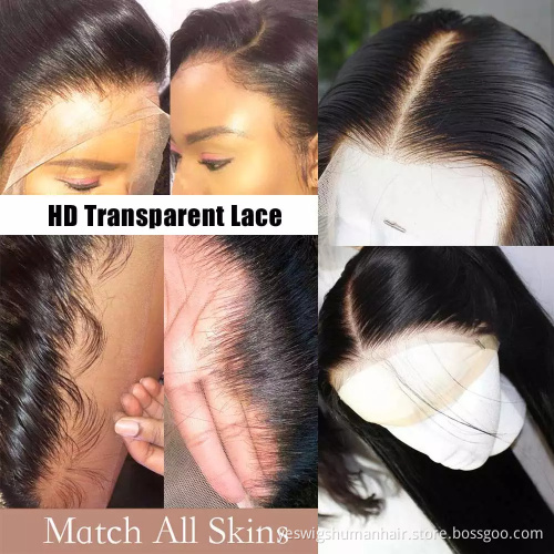 Yeswigs HD Full Lace Front Wig Vendor Wholesale Brazilian Virgin Cuticle Aligned Human Hair Lace Frontal Closure Wig For Women